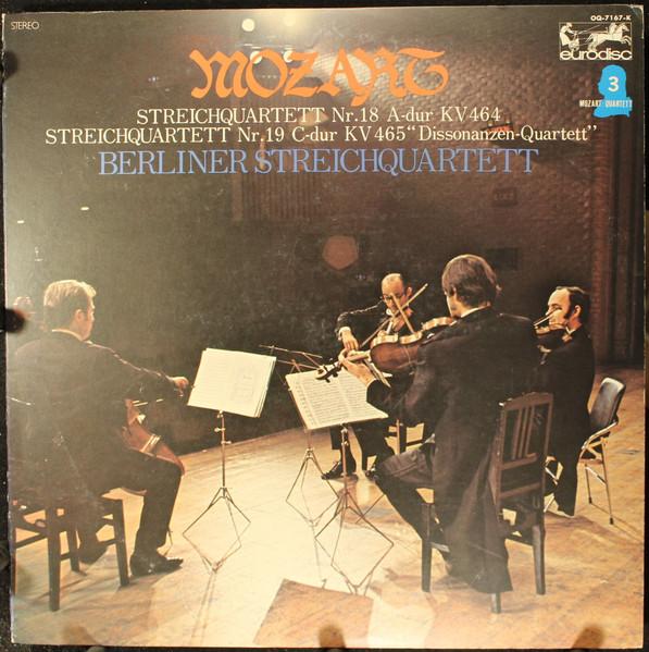 LP Record MOZART. BERLINER STREICHQUARTETT Streichquartett Nr.18 Adur KV464 OQ7167K EURODISC 1978 Japan Classical Used
LP Record MOZART. BERLINER STREICHQUARTETT Streichquartett Nr.18 Adur KV464 OQ7167K EURODISC 1978 Japan Classical Used