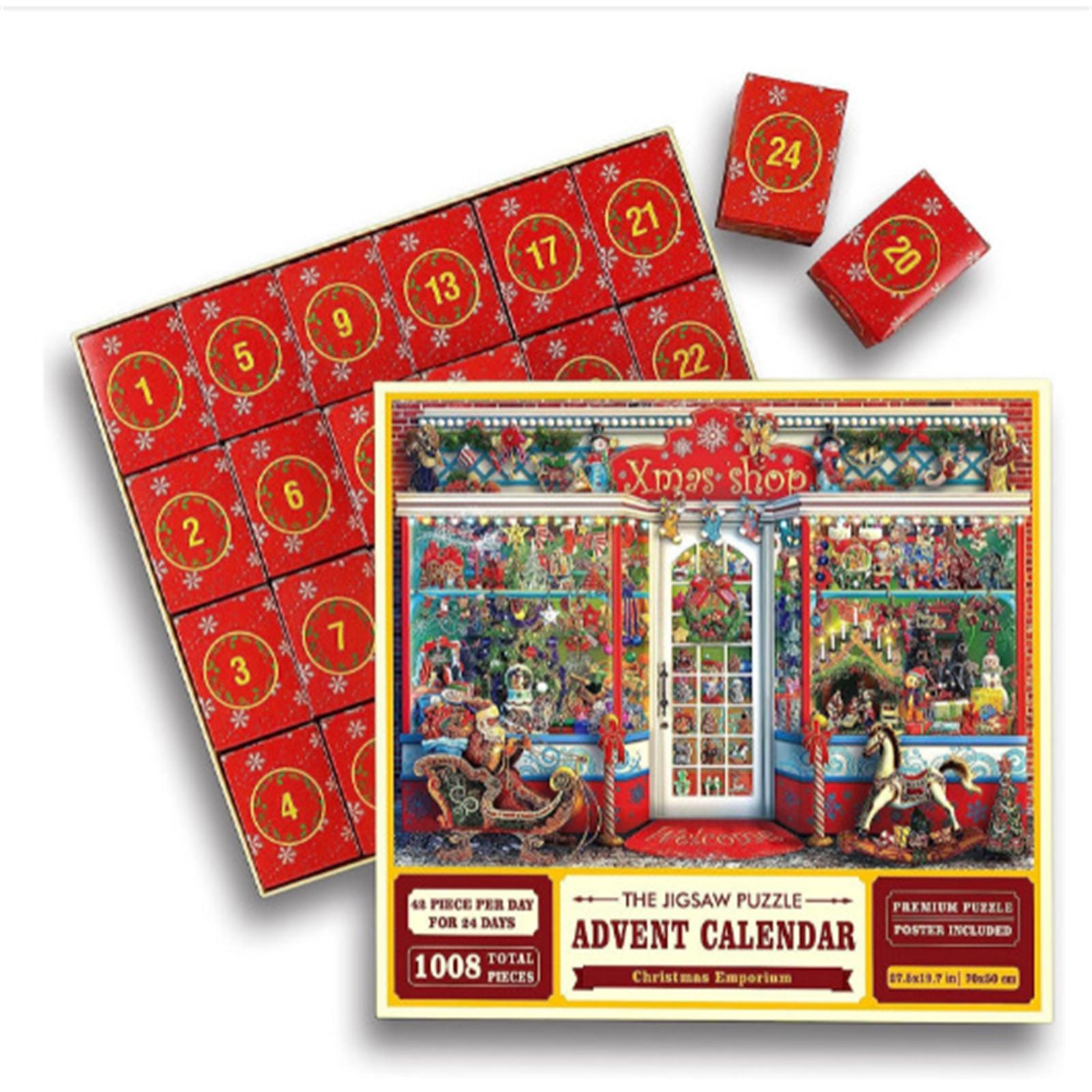 Рождественский адвент-календарь-головоломка, 1008 предметов, рождественская игрушка-головоломка с обратным отсчетом, детский рождественский подарок, подарок на день рождения One Size
Рождественский адвент-календарь-головоломка, 1008 предметов, рождественская игрушка-головоломка с обратным отсчетом, детский рождественский подарок, подарок на день рождения One Size