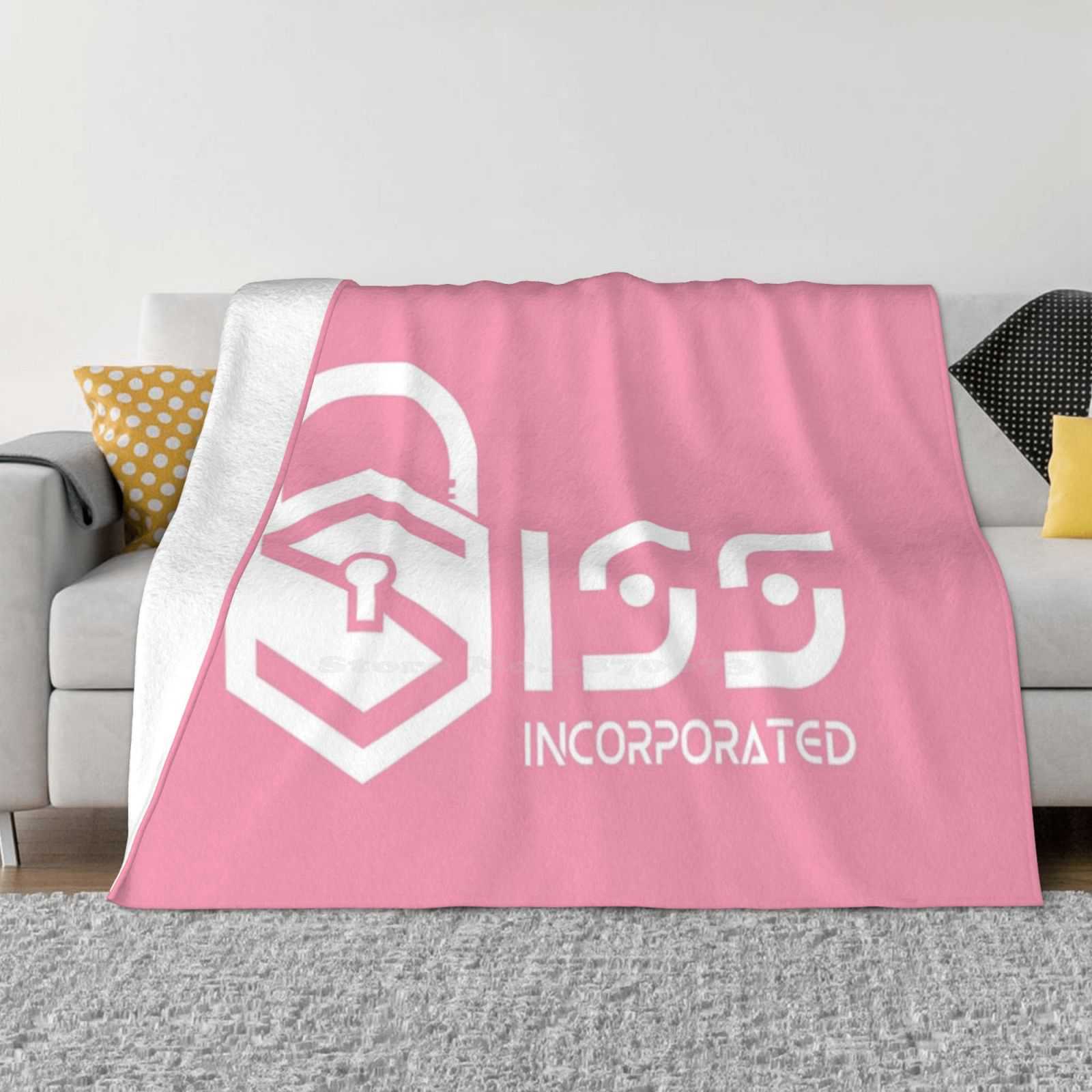 Siss Inc Company Logo White & Pink Best Selling Room Household Flannel Blanket Secretary The Game 30x40in
Siss Inc Company Logo White & Pink Best Selling Room Household Flannel Blanket Secretary The Game 30x40in