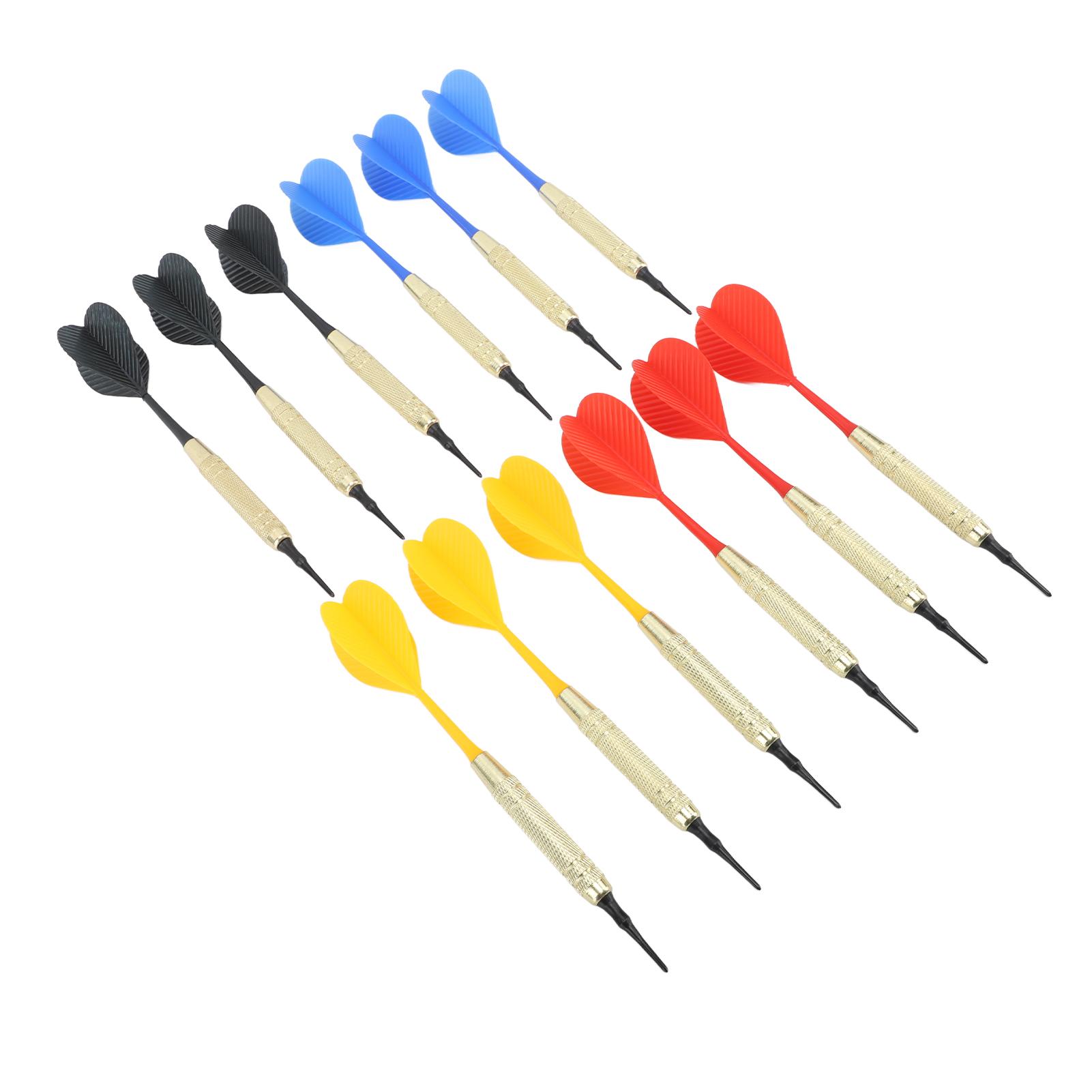Darts Set Soft Tip Iron Shaft Anti Slip Pattern Sports Darts with Extra Tips for Electronic Plastic Dartboard Indoor
Darts Set Soft Tip Iron Shaft Anti Slip Pattern Sports Darts with Extra Tips for Electronic Plastic Dartboard Indoor