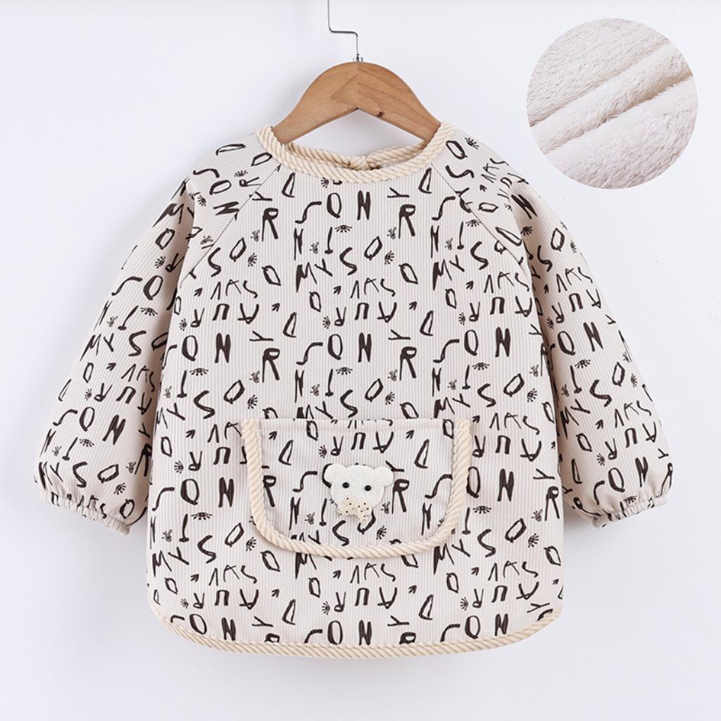 Reversible Thickened Baby Warm Smock for Autumn and Winter - Long Sleeve Anti-dirty Apron for Kids Size 15 (0-2 years)
Reversible Thickened Baby Warm Smock for Autumn and Winter - Long Sleeve Anti-dirty Apron for Kids Size 15 (0-2 years)