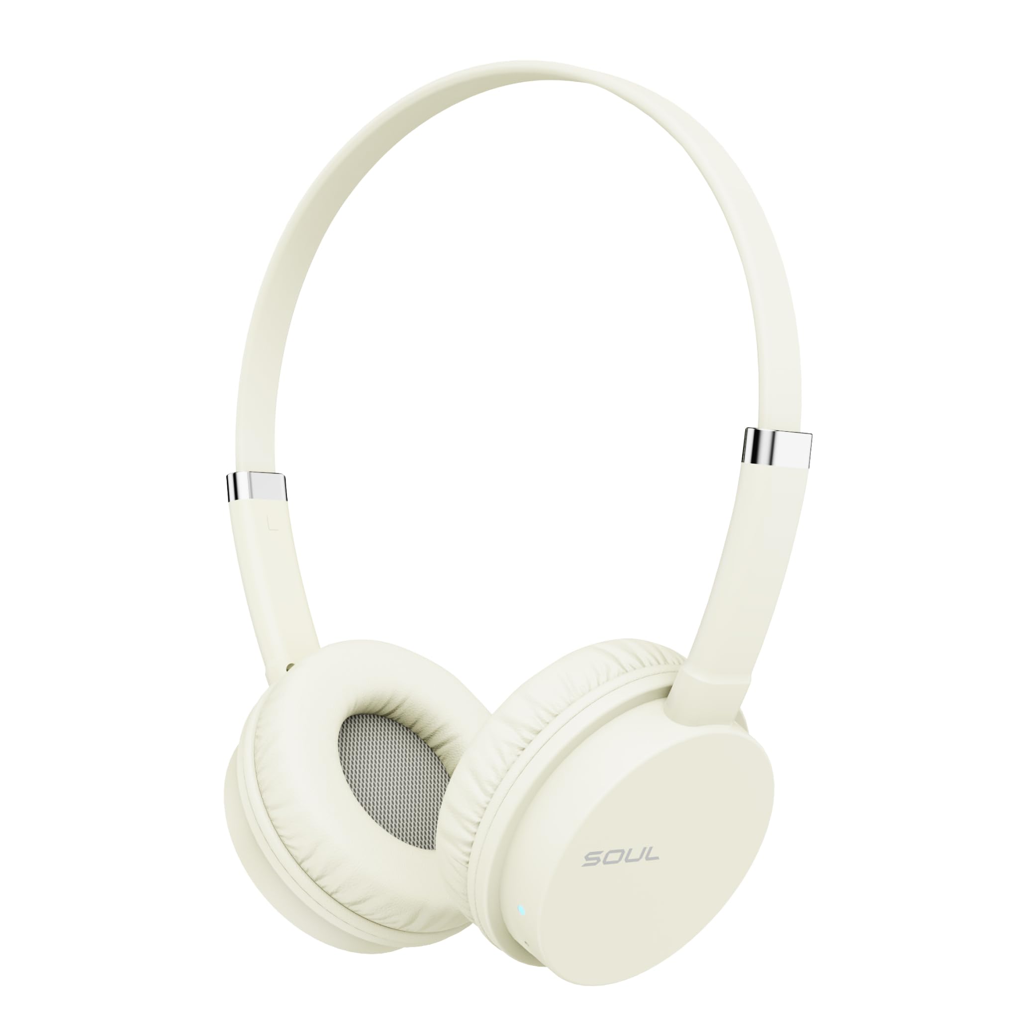 SOUL Ultra Wireless Tone Bluetooth On-Ear Headphones Lightweight Foldable 36 Hours Playback Multi-Point Support Beige
SOUL Ultra Wireless Tone Bluetooth On-Ear Headphones Lightweight Foldable 36 Hours Playback Multi-Point Support Beige