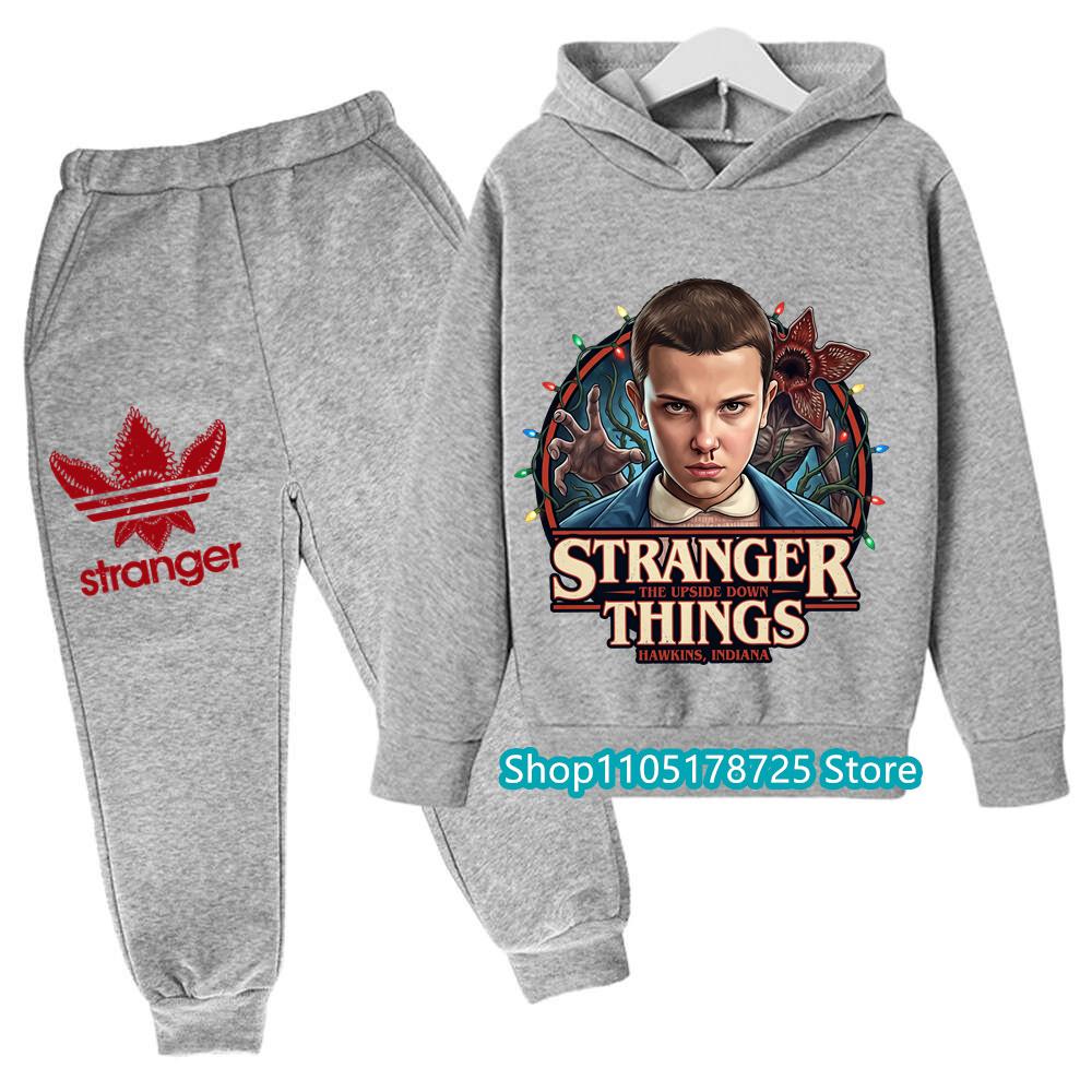 Стильний дитячий комплект з худі та принтом Демогоргона зі Stranger Things, Зручний та модний дитячий одяг для 150
Стильний дитячий комплект з худі та принтом Демогоргона зі Stranger Things, Зручний та модний дитячий одяг для 150