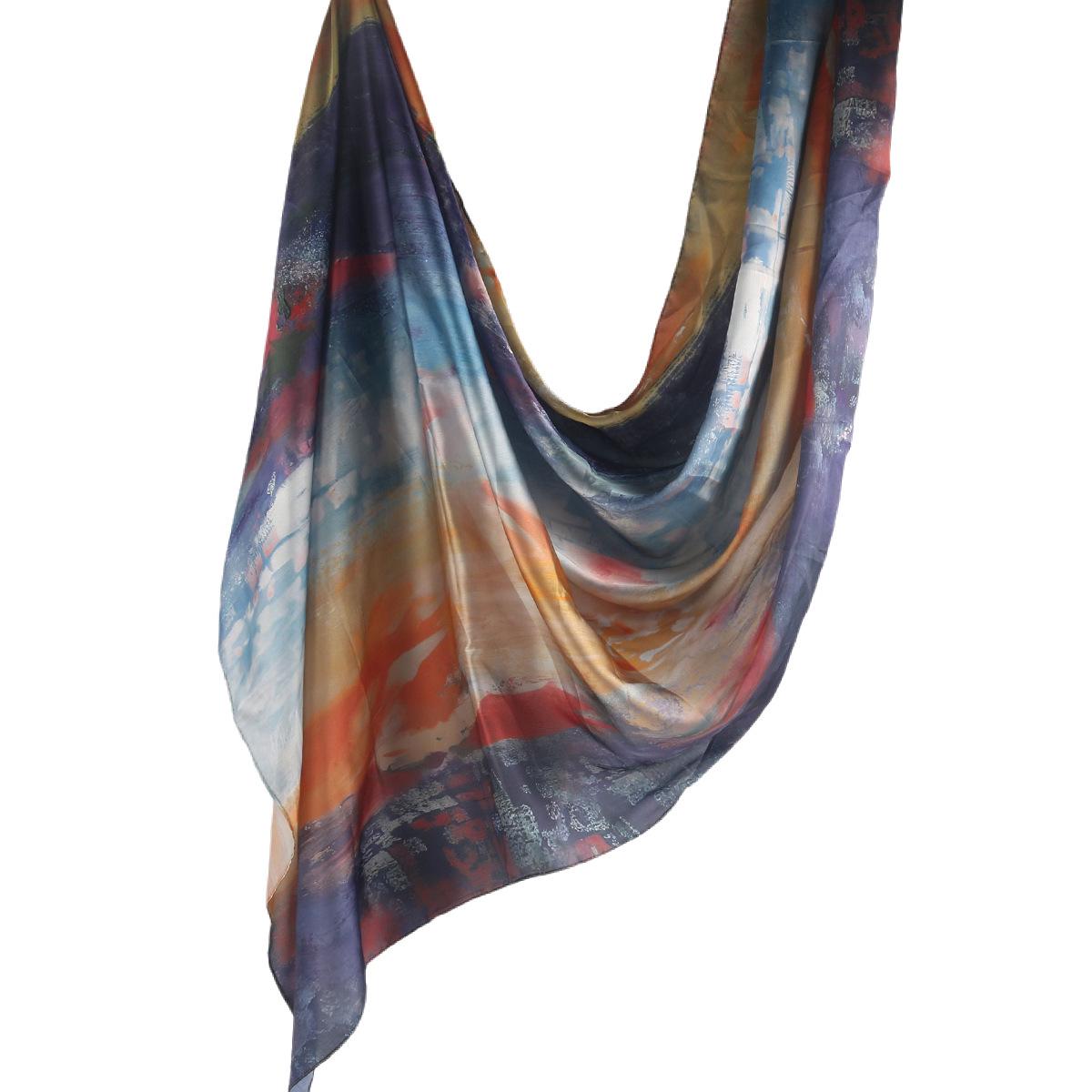 Ethnic Marble Watermark Printed Faux Silk Bandana Shawl 85x180 cm
Ethnic Marble Watermark Printed Faux Silk Bandana Shawl 85x180 cm