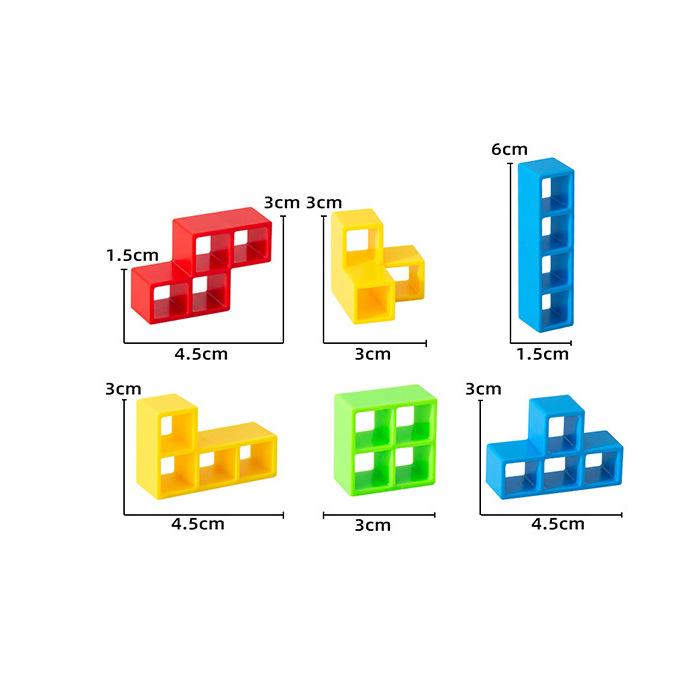 3D Балансирующие блоки Тетрис Дженга для детей
3D Балансирующие блоки Тетрис Дженга для детей
