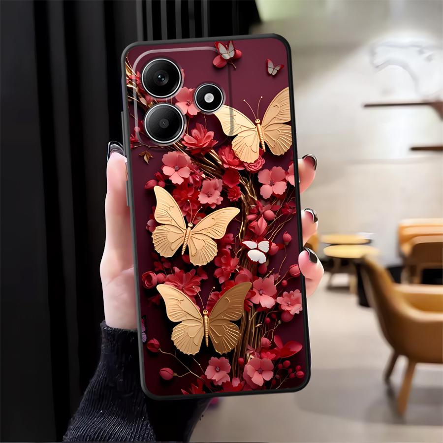 Case for Xiaomi Redmi Note 14 A4 A5 K80 10 12 11 12C 13C 9 8 7 A1 A3 13 Pro Plus 14C Phone Cover K40 A2 A1 Cartoon Butterfly Redmi Note 12 Pro+
Case for Xiaomi Redmi Note 14 A4 A5 K80 10 12 11 12C 13C 9 8 7 A1 A3 13 Pro Plus 14C Phone Cover K40 A2 A1 Cartoon Butterfly Redmi Note 12 Pro+