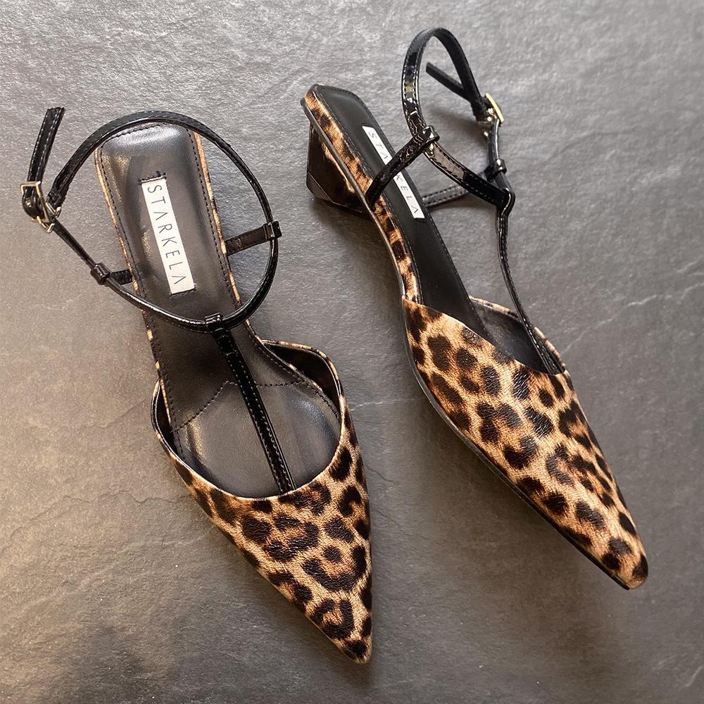 Starkela Leopard Print High Heels Women S Thin Heels Pointed Sandals Sexy Temperament Versatile Fashion Shoes 39 абрикосовий
Starkela Leopard Print High Heels Women S Thin Heels Pointed Sandals Sexy Temperament Versatile Fashion Shoes 39 абрикосовий