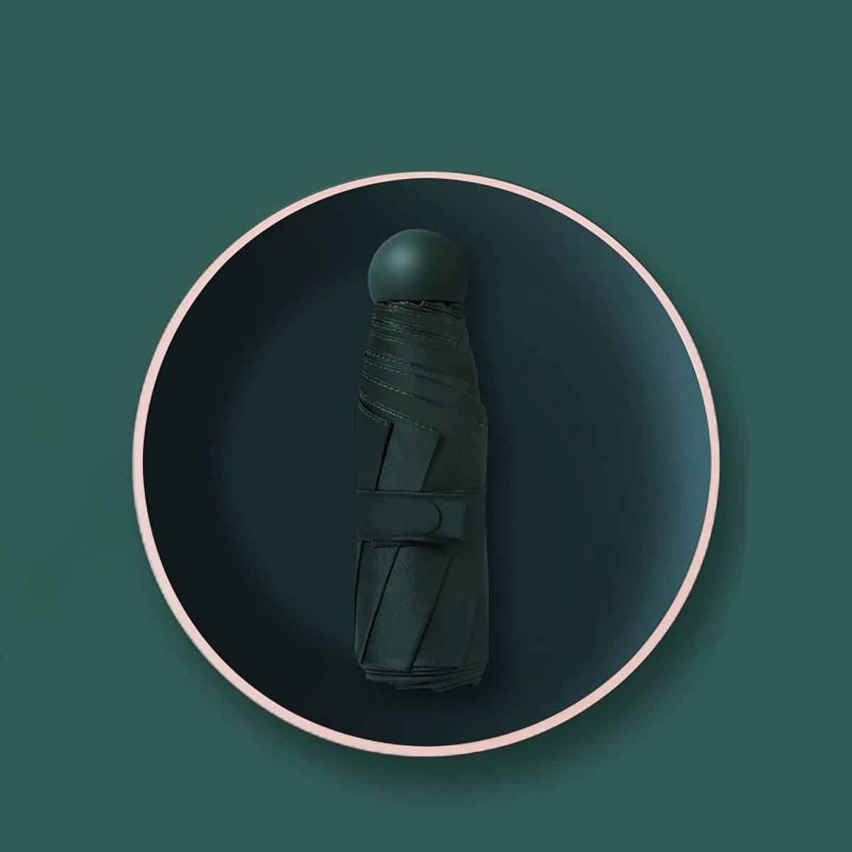 Мини-зонт Sunshine Umbrella Pocket, маленький и удобный, сложенный на 50%, устойчивый к ультрафиолетовому излучению карманный зонт с черным клеевым козырьком и солнцезащитным экраном
Мини-зонт Sunshine Umbrella Pocket, маленький и удобный, сложенный на 50%, устойчивый к ультрафиолетовому излучению карманный зонт с черным клеевым козырьком и солнцезащитным экраном