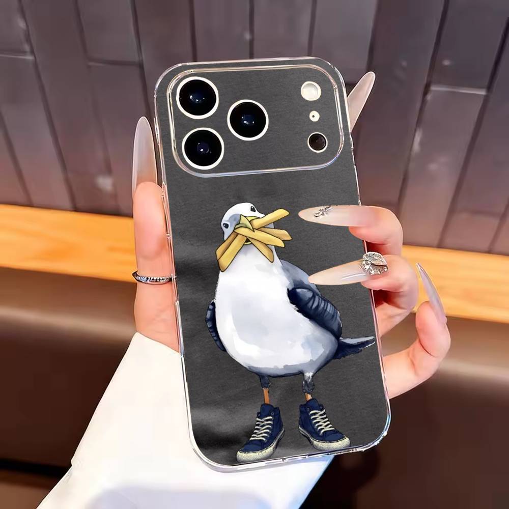 Funny S-Seagull Phone Case For iPhone17,16,15,14,13,12,11 Plus,Pro Max Soft Transparent Cover iPhone16promax
Funny S-Seagull Phone Case For iPhone17,16,15,14,13,12,11 Plus,Pro Max Soft Transparent Cover iPhone16promax