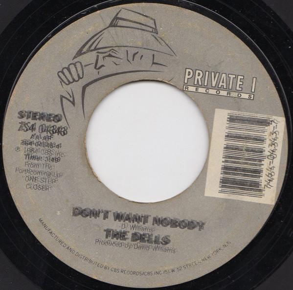 7-дюймовая пластинка DELLS - Don t Want Nobody ZS404343 Private I Recor 1984 US Соул/Фанк Б/У
7-дюймовая пластинка DELLS - Don t Want Nobody ZS404343 Private I Recor 1984 US Соул/Фанк Б/У