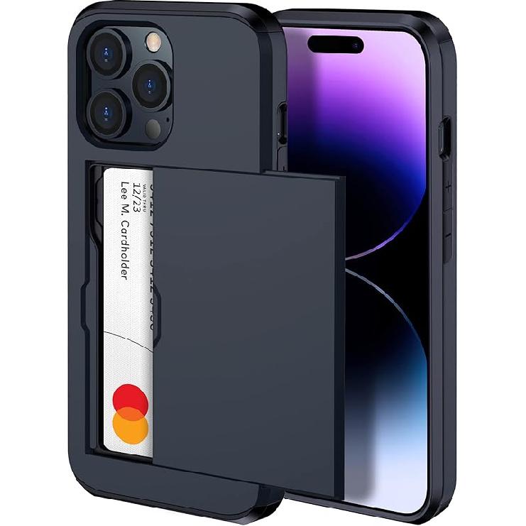 harusaki Чехол-кошелек для iPhone 14 Pro с держателем для карт - Совместим с беспроводной зарядкой, для мужчин и женщин (синий) чёрный
harusaki Чехол-кошелек для iPhone 14 Pro с держателем для карт - Совместим с беспроводной зарядкой, для мужчин и женщин (синий) чёрный