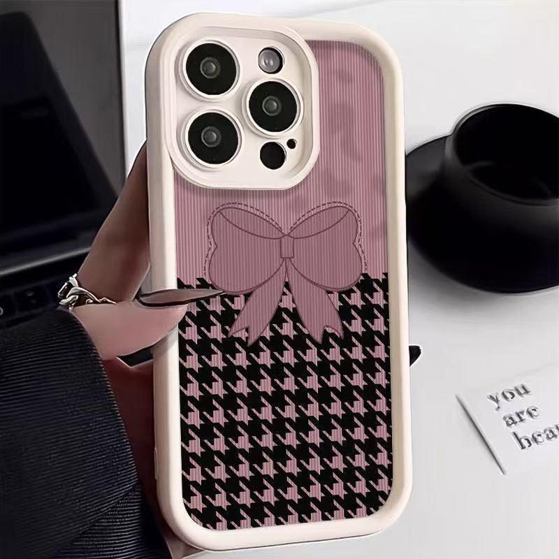 Клетчатый чехол для iPhone 17 Pro Max для Apple iPhone 13/14 Pro с дизайном в виде банта 16 Pro
Клетчатый чехол для iPhone 17 Pro Max для Apple iPhone 13/14 Pro с дизайном в виде банта 16 Pro