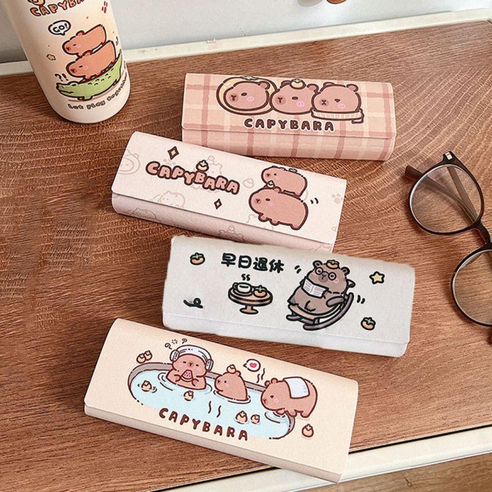 Pressure-Resistant Capibala Glasses Case Magnetic Eyeglasses Holder Simple Sunglasses Box Outdoor Style D
Pressure-Resistant Capibala Glasses Case Magnetic Eyeglasses Holder Simple Sunglasses Box Outdoor Style D