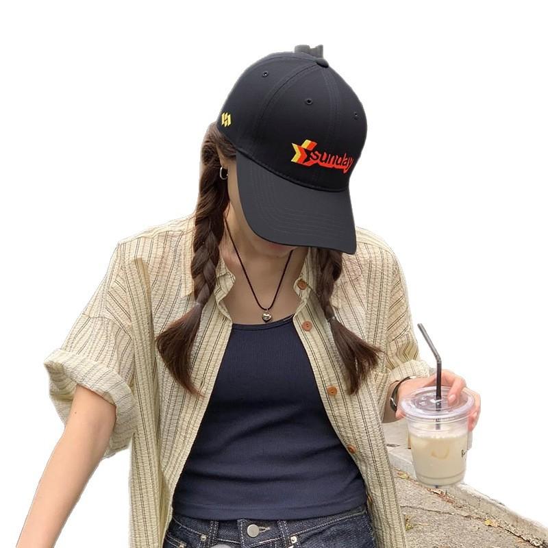 Korean Street Retro Letter Embroidered Baseball Hat Men s Curved Brim Face Shape Baseball Cap Outdoor Sun Protection
Korean Street Retro Letter Embroidered Baseball Hat Men s Curved Brim Face Shape Baseball Cap Outdoor Sun Protection