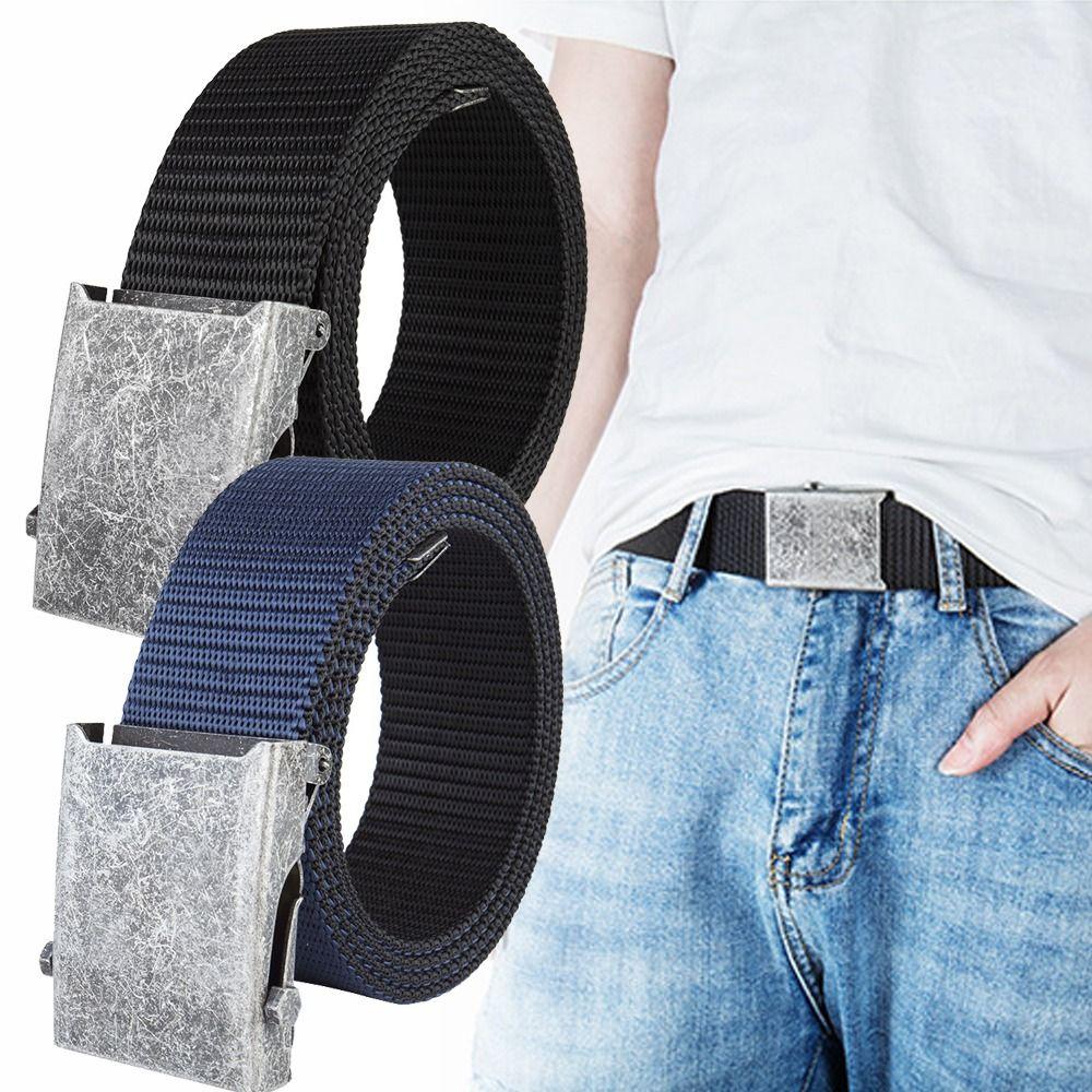 Luxury Brand Design Canvas Belt Casual Waist Belt Fashion Outdoor Waistband For Man чорний
Luxury Brand Design Canvas Belt Casual Waist Belt Fashion Outdoor Waistband For Man чорний