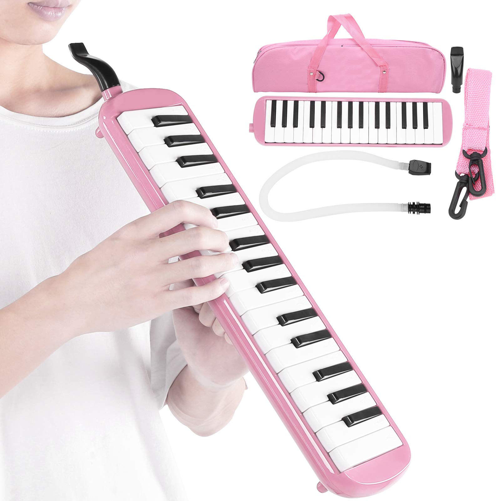 Keyboard harmonica, easy to carry, safe and harmless, melody piano, 32 keys, keyboard harmonica instrument, kindergarten (handbag strap color random)
Keyboard harmonica, easy to carry, safe and harmless, melody piano, 32 keys, keyboard harmonica instrument, kindergarten (handbag strap color random)