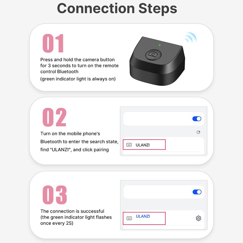 Ulanzi CG01 Беспроводная рукоятка для смартфона Стабилизатор держателя телефона с защитой от сотрясений с дистанционным управлением
Ulanzi CG01 Беспроводная рукоятка для смартфона Стабилизатор держателя телефона с защитой от сотрясений с дистанционным управлением