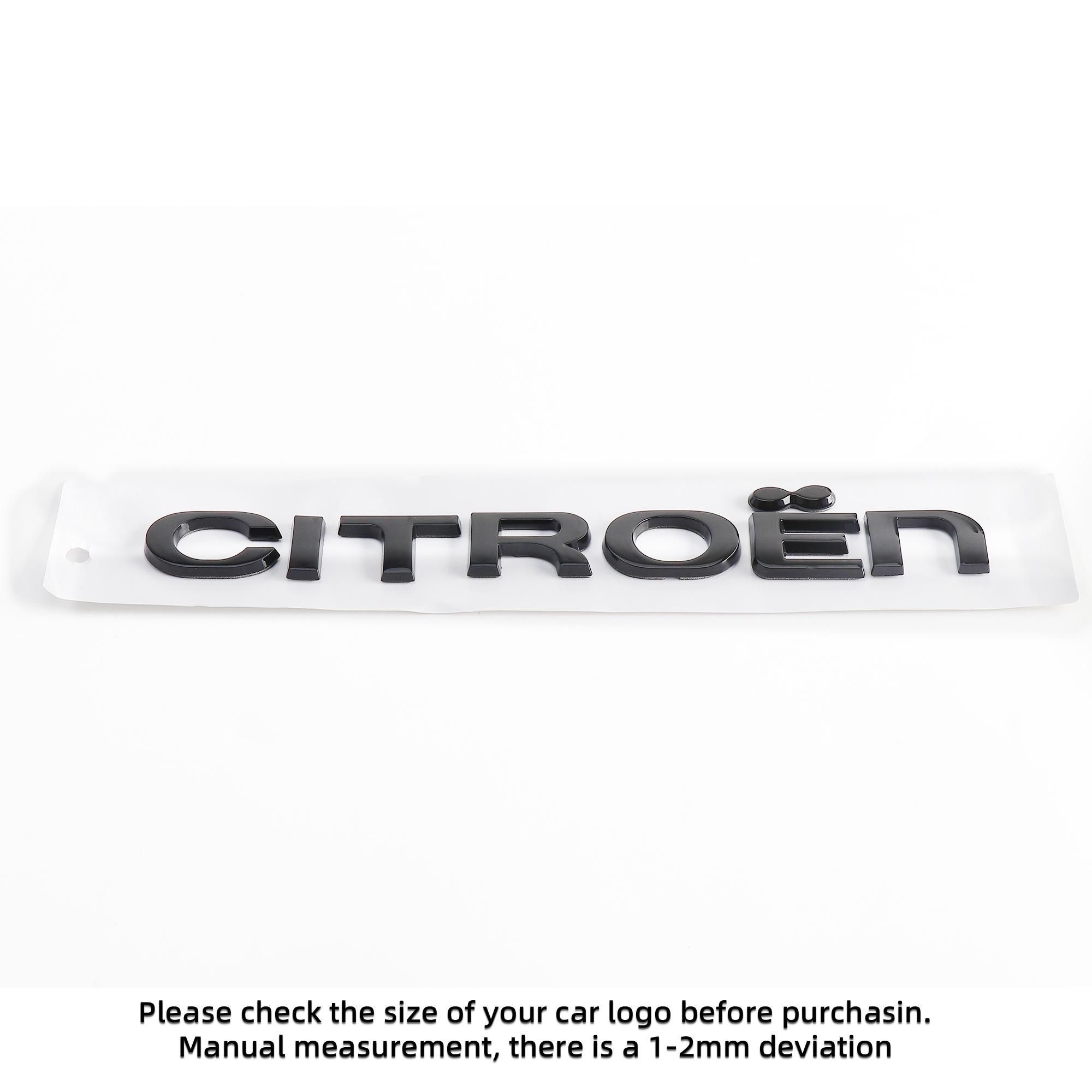 2026 Hot Car Sticker 1PCS Car ABS Letter Logo Sticker Body Trunk Decoration Sticker Accessories For Citroen C1 C2 C3 C4 Picasso
2026 Hot Car Sticker 1PCS Car ABS Letter Logo Sticker Body Trunk Decoration Sticker Accessories For Citroen C1 C2 C3 C4 Picasso