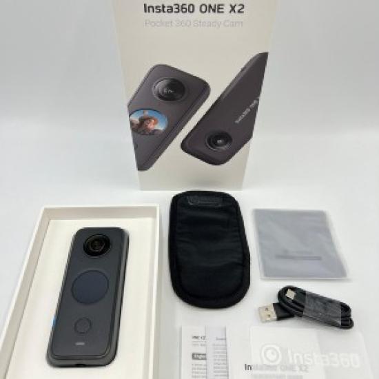 USED Insta360 ONE X2 CINOSXX/A 360-Degree Panoramic Action Camera чорний
USED Insta360 ONE X2 CINOSXX/A 360-Degree Panoramic Action Camera чорний