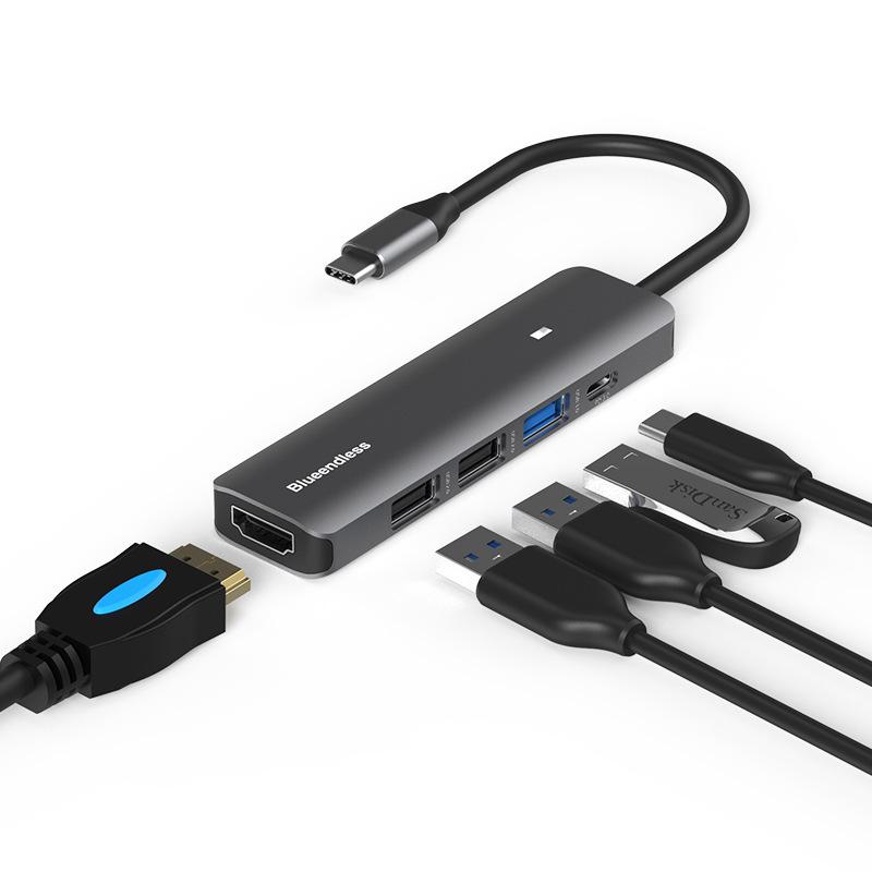 USB-C Docking Station 4K HDMI Hub for Laptop & Phone Expansion
USB-C Docking Station 4K HDMI Hub for Laptop & Phone Expansion