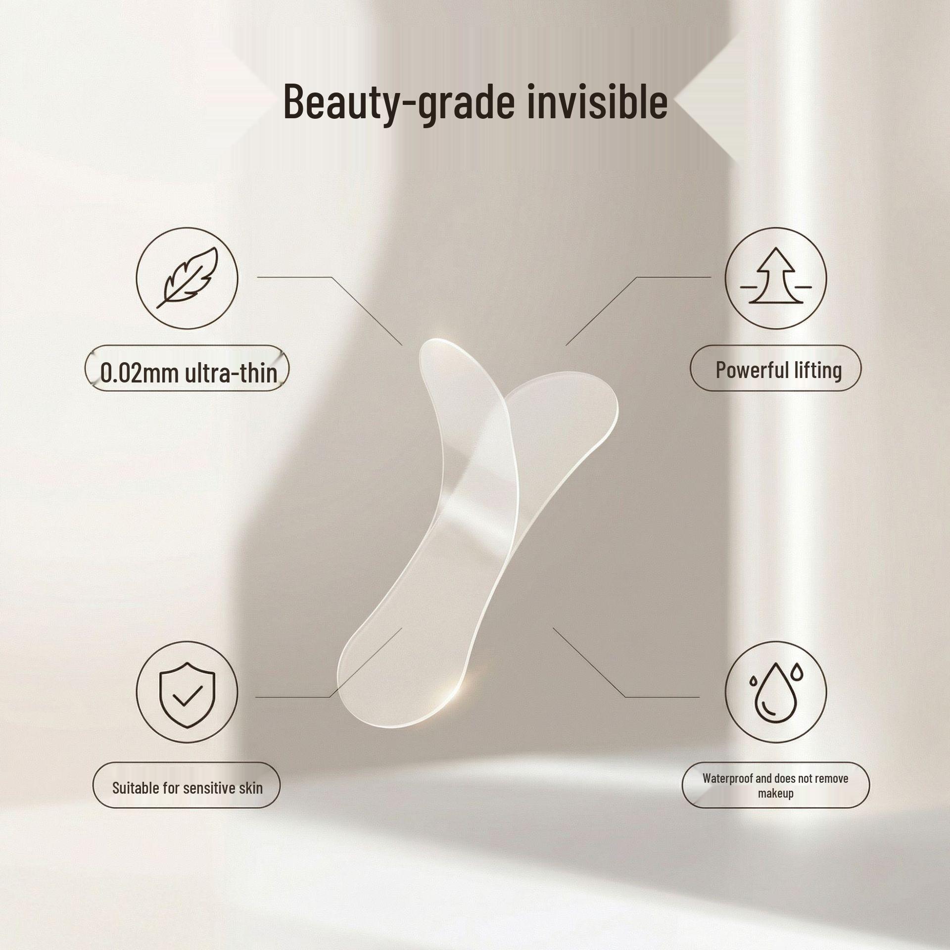 Durable Semi-Transparent Chin & V-Face Lifting Patch
Durable Semi-Transparent Chin & V-Face Lifting Patch