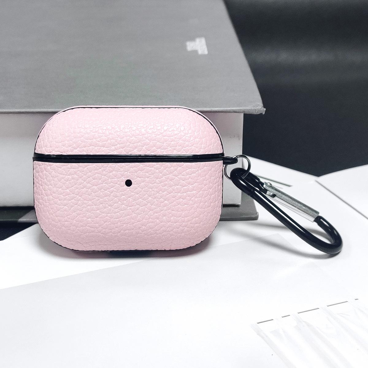 Lychee Pattern Leather Earphone Protective Case for AirPods 4 & AirPods Pro 1 2 3 Hard Cover with Portable Mountaineering Buckle for AirpodsPro2
Lychee Pattern Leather Earphone Protective Case for AirPods 4 & AirPods Pro 1 2 3 Hard Cover with Portable Mountaineering Buckle for AirpodsPro2