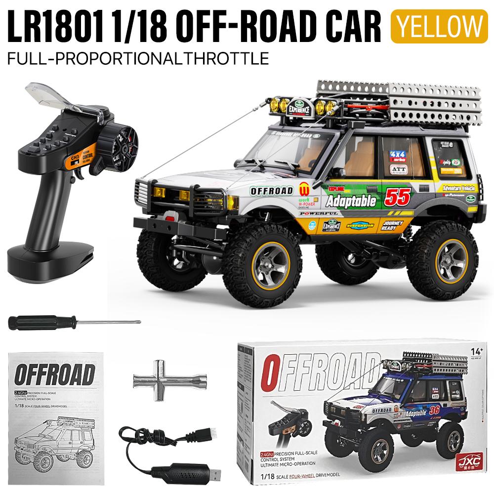 9IMOD LR1801 Remote Control Car 1:18 Off-Road Climbing Car Four-Wheel Drive Professional RC Vehicle Toy Car Model Boy Adult жовтий
9IMOD LR1801 Remote Control Car 1:18 Off-Road Climbing Car Four-Wheel Drive Professional RC Vehicle Toy Car Model Boy Adult жовтий