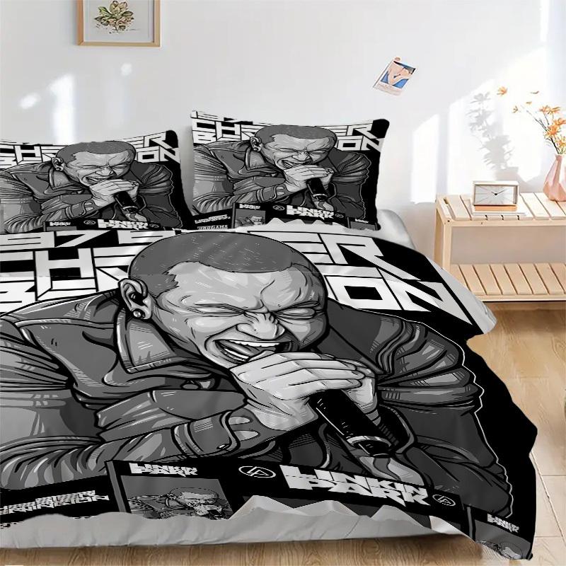 3pcs Chester Bennington, Linkin Park Duvet Cover Set - Soft & Breathable Bedding, Includes 1 Duvet Cover and 1/2 Pillowcases (No Insert) yy251107192 135x200cm
3pcs Chester Bennington, Linkin Park Duvet Cover Set - Soft & Breathable Bedding, Includes 1 Duvet Cover and 1/2 Pillowcases (No Insert) yy251107192 135x200cm