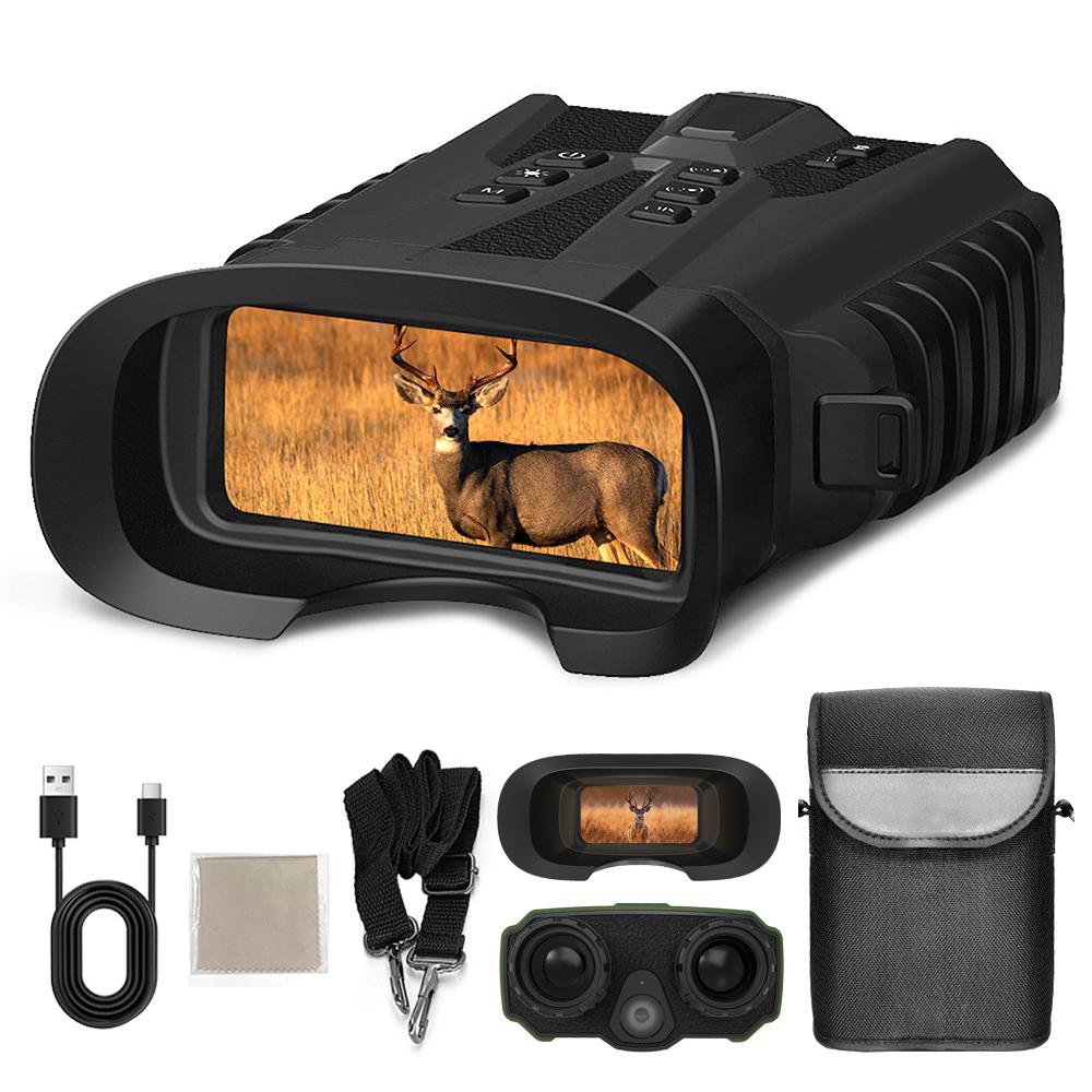 Night Vision Binoculars for Adults with Full Color Night Vision Backlit Buttons 4x Optical Zoom 8x Digital Zoom 250-300m чорний
Night Vision Binoculars for Adults with Full Color Night Vision Backlit Buttons 4x Optical Zoom 8x Digital Zoom 250-300m чорний