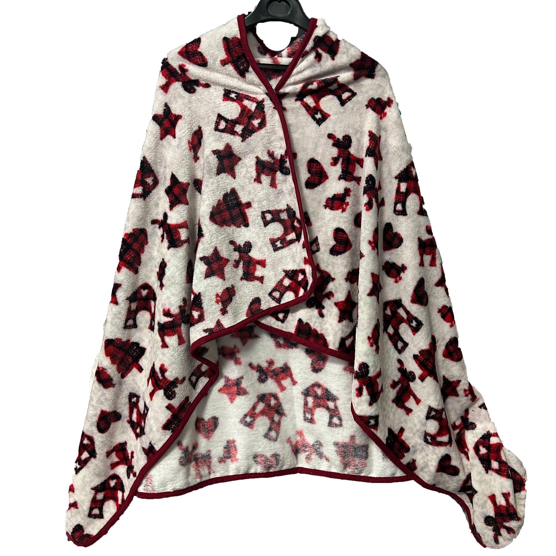 Flannel Shawl Blanket, Multi-functional Travel Blanket, Throw Pillow, Dual-purpose Nap Blanket, Embroidered Logo, Foldable Cape 100x150cm
Flannel Shawl Blanket, Multi-functional Travel Blanket, Throw Pillow, Dual-purpose Nap Blanket, Embroidered Logo, Foldable Cape 100x150cm