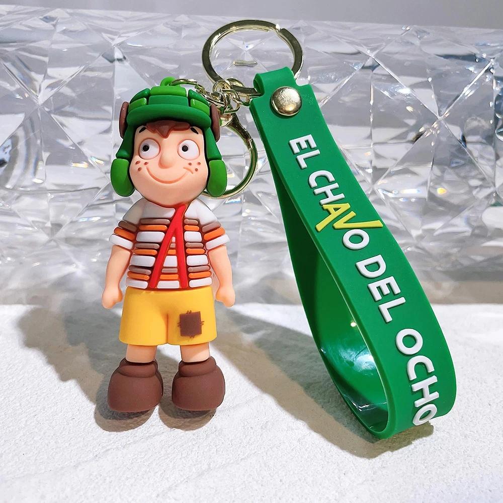 Lively and Humorous Anime El Chavo Del Ocho Keychain - Funky Key Ring for Bags, Cars, and Gifts, Cute and Cool Pendant
Lively and Humorous Anime El Chavo Del Ocho Keychain - Funky Key Ring for Bags, Cars, and Gifts, Cute and Cool Pendant