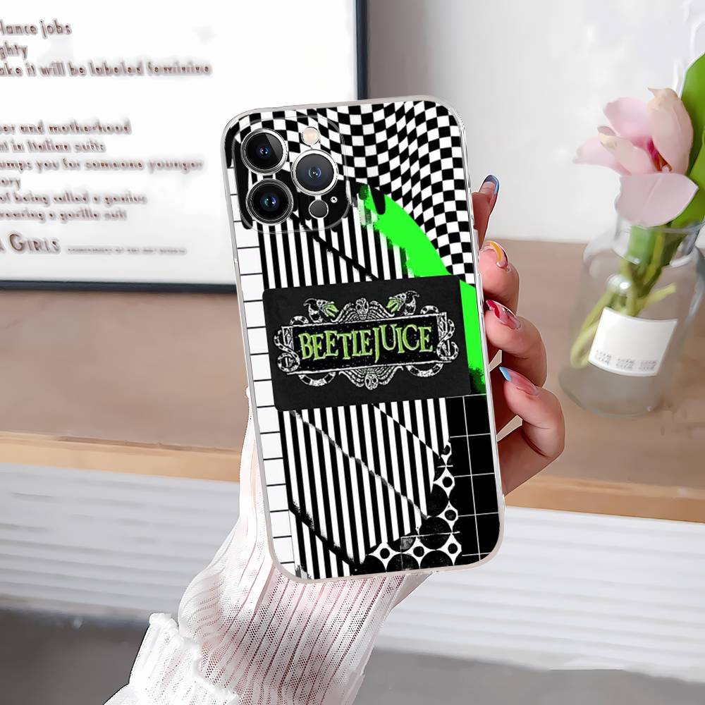 B- Beetlejuices Horror Movie TPU Silicone Case For IPhone 11 12 13 14 15 16 17 Pro Max Shockproof Clear Back Cover iPhone 17
B- Beetlejuices Horror Movie TPU Silicone Case For IPhone 11 12 13 14 15 16 17 Pro Max Shockproof Clear Back Cover iPhone 17