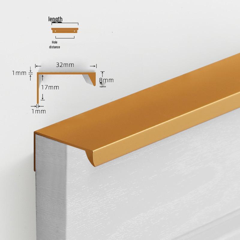 Invisible No-Drill Modern Minimalist Drawer & Cabinet Door Handle Length 80mm, Hole Distance 64mm
Invisible No-Drill Modern Minimalist Drawer & Cabinet Door Handle Length 80mm, Hole Distance 64mm