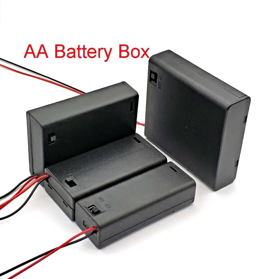 DIY 1/2/3/4 Slot AA Battery Holder Box Case AA Battery Holder Box Case with Switch 1-AA
DIY 1/2/3/4 Slot AA Battery Holder Box Case AA Battery Holder Box Case with Switch 1-AA