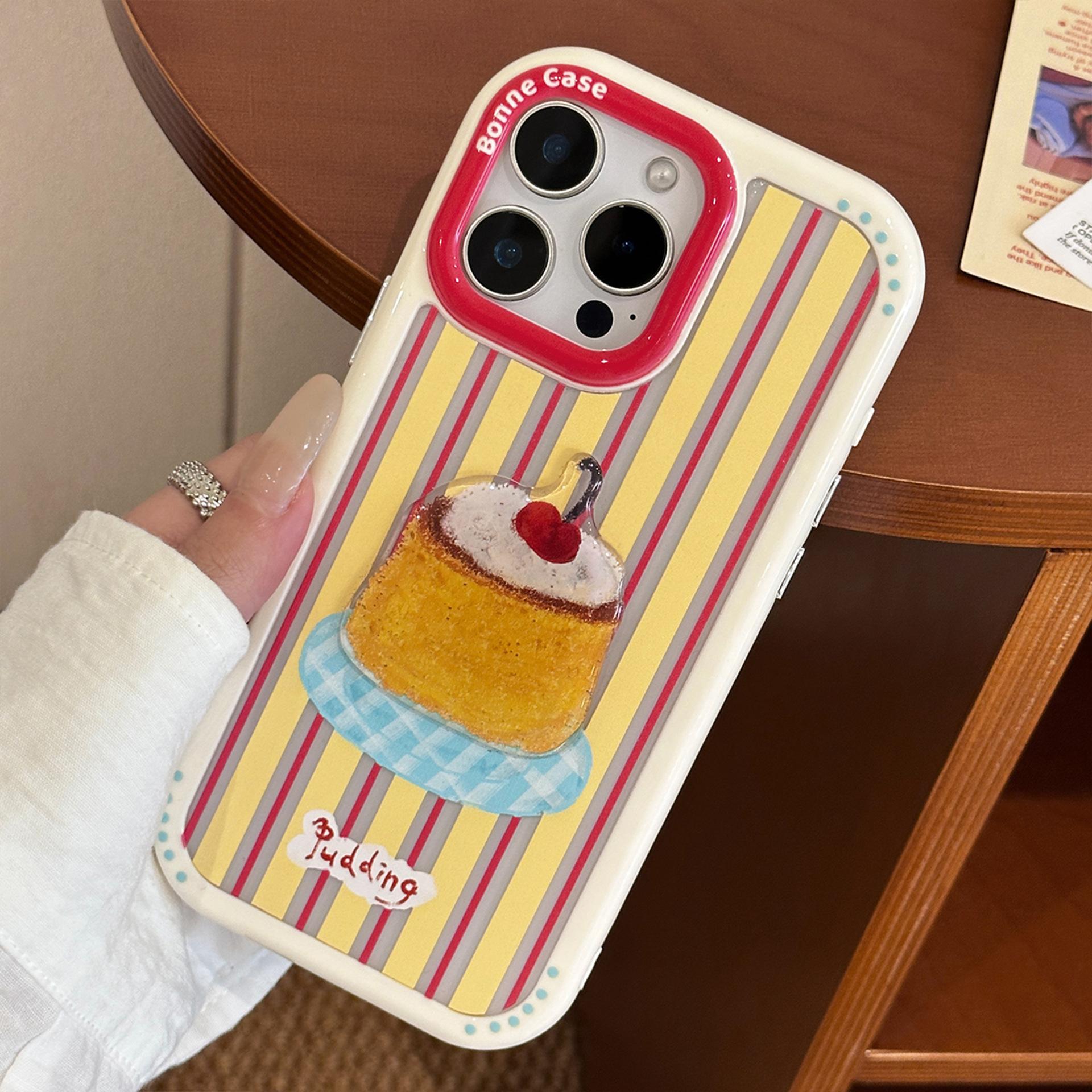 Three dimensional Dessert Cake Suitable for IPhone16Pro Max Phone Case Apple 15 Niche 14 Acrylic 13 12pro max(6.7)
Three dimensional Dessert Cake Suitable for IPhone16Pro Max Phone Case Apple 15 Niche 14 Acrylic 13 12pro max(6.7)