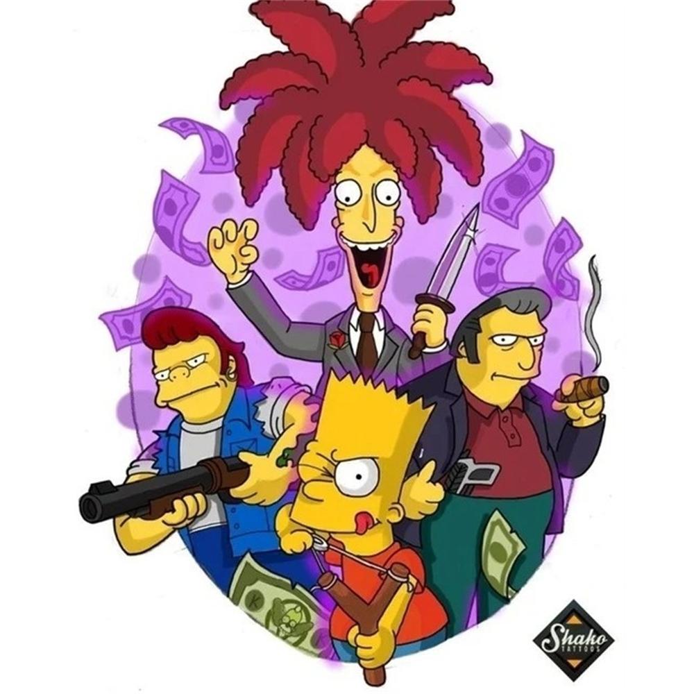 Disney Diamond Painting Simpsons Illustration DIY Kit Adult Arts and Crafts Home Decor and Gift Round 20x30cm
Disney Diamond Painting Simpsons Illustration DIY Kit Adult Arts and Crafts Home Decor and Gift Round 20x30cm