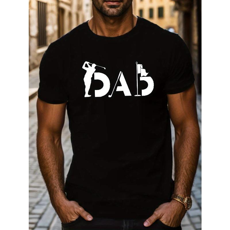 Golf Dad Print Tee Shirt, Tees For Men, Casual Short Sleeve T-shirt For Summer 4XL чорний
Golf Dad Print Tee Shirt, Tees For Men, Casual Short Sleeve T-shirt For Summer 4XL чорний