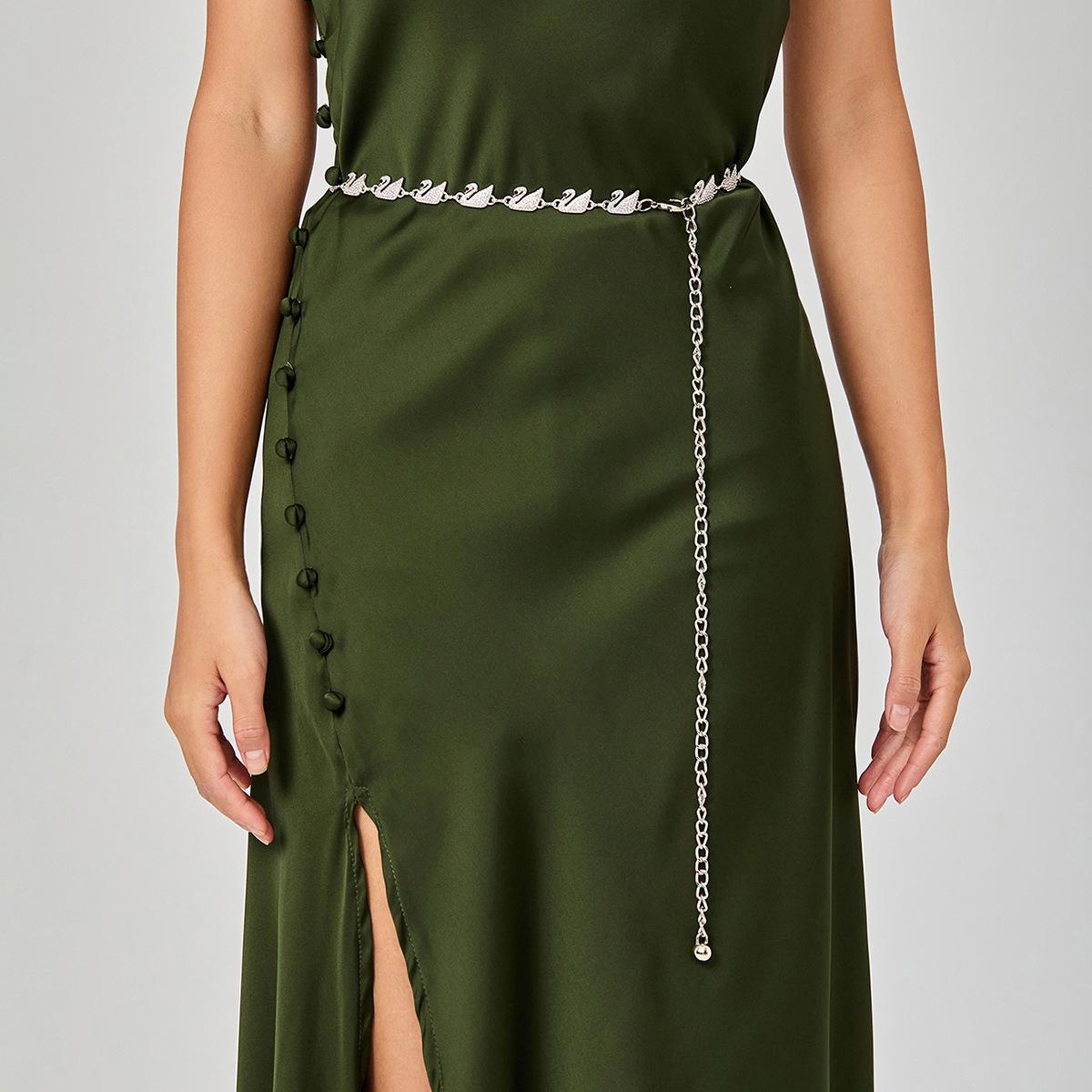 Rhinestone Waist Chain Metal Accessories Belt With Skirt Dress Waist Chain Decoration Thin Belt Tide
Rhinestone Waist Chain Metal Accessories Belt With Skirt Dress Waist Chain Decoration Thin Belt Tide