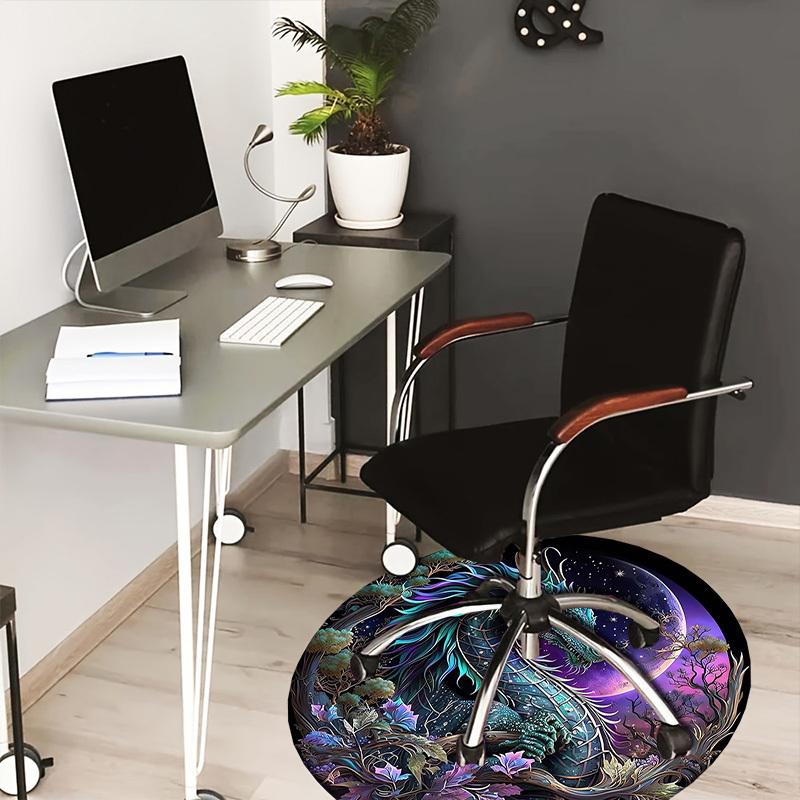 1pc Office Carpet Chair Mats Fantasy Dragon Moon Night Art Print Perfect for Decorating Office Chairss, Or Bedrooms.YDT352 80cm by 80cm
1pc Office Carpet Chair Mats Fantasy Dragon Moon Night Art Print Perfect for Decorating Office Chairss, Or Bedrooms.YDT352 80cm by 80cm