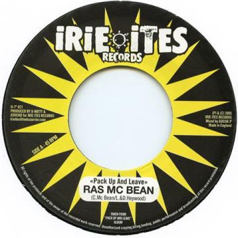 7inch Record RAS MCBEAN / RAS MCBEAN, LORENZO - Pack Up And Leave / Forgive Them Ja II7021 Irie Ites 2005 France Reggae, Ska & Dub
7inch Record RAS MCBEAN / RAS MCBEAN, LORENZO - Pack Up And Leave / Forgive Them Ja II7021 Irie Ites 2005 France Reggae, Ska & Dub