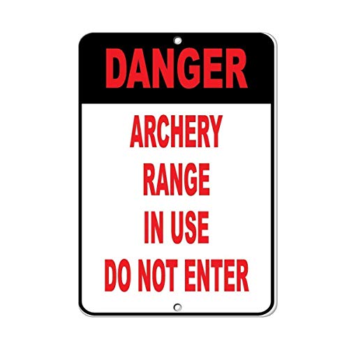 Danger Archery Range in Use Do Not Enter Activity Wall Poster Tin Sign Vintage BBQ Restaurant Dinner Room Cafe Shop Decor 20x30cm(7.8x11.8inch)
Danger Archery Range in Use Do Not Enter Activity Wall Poster Tin Sign Vintage BBQ Restaurant Dinner Room Cafe Shop Decor 20x30cm(7.8x11.8inch)