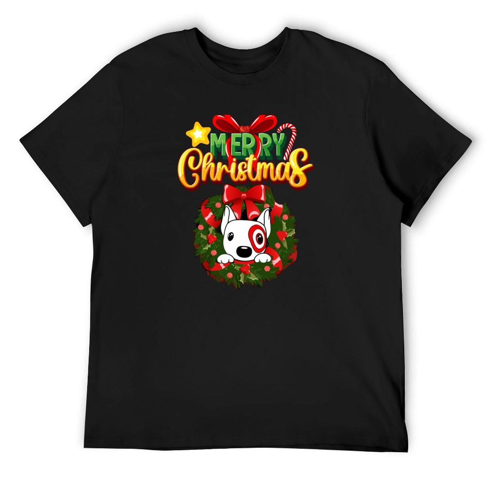Merry Christmas Bullseye Dog Team Member T-Shirt cute clothes cute tops Men s t-shirt 4XL
Merry Christmas Bullseye Dog Team Member T-Shirt cute clothes cute tops Men s t-shirt 4XL