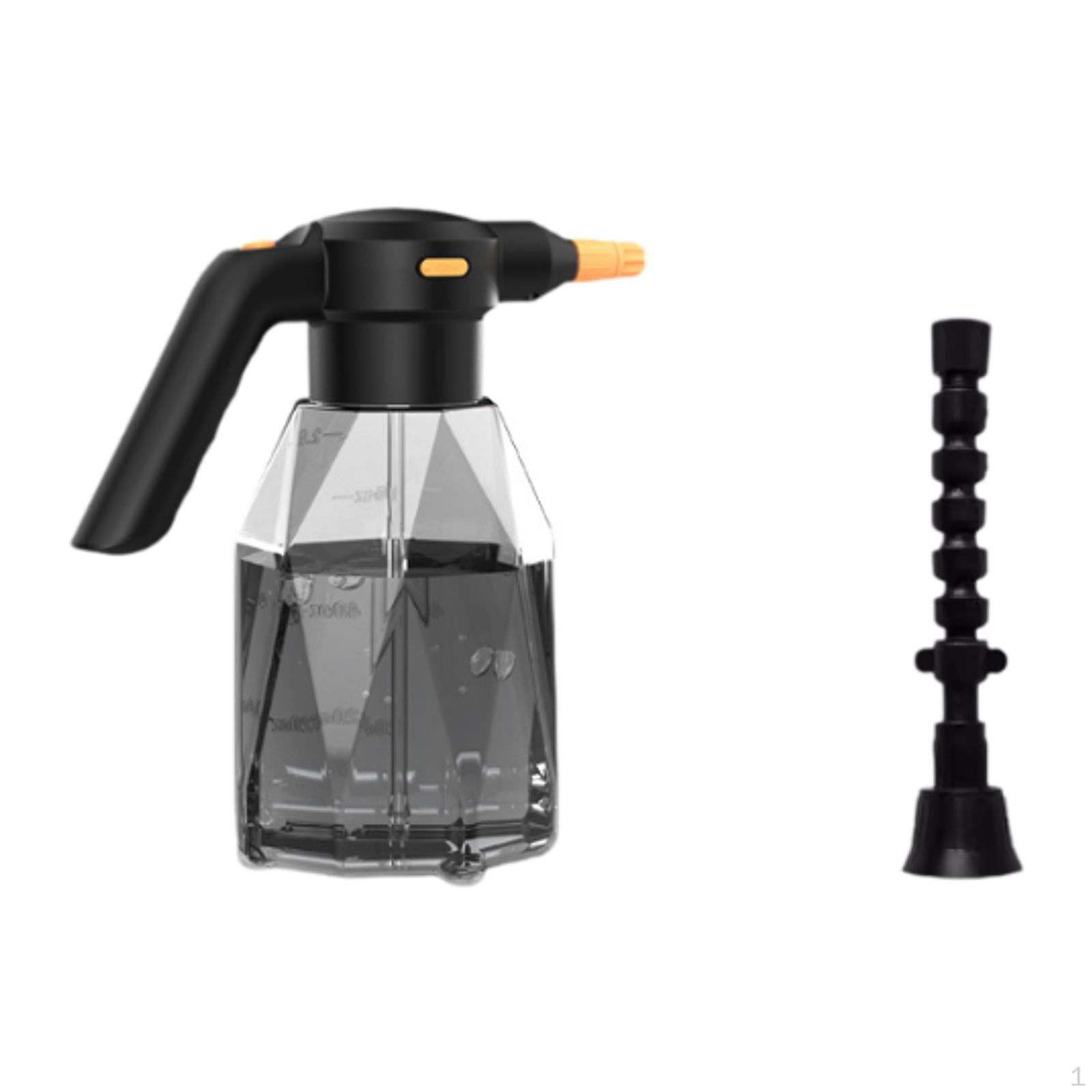 2 Liter Electric Spray Bottle Car Wash with Adjustable Nozzle USB Rechargeable for Garden Cleaning чёрный
2 Liter Electric Spray Bottle Car Wash with Adjustable Nozzle USB Rechargeable for Garden Cleaning чёрный