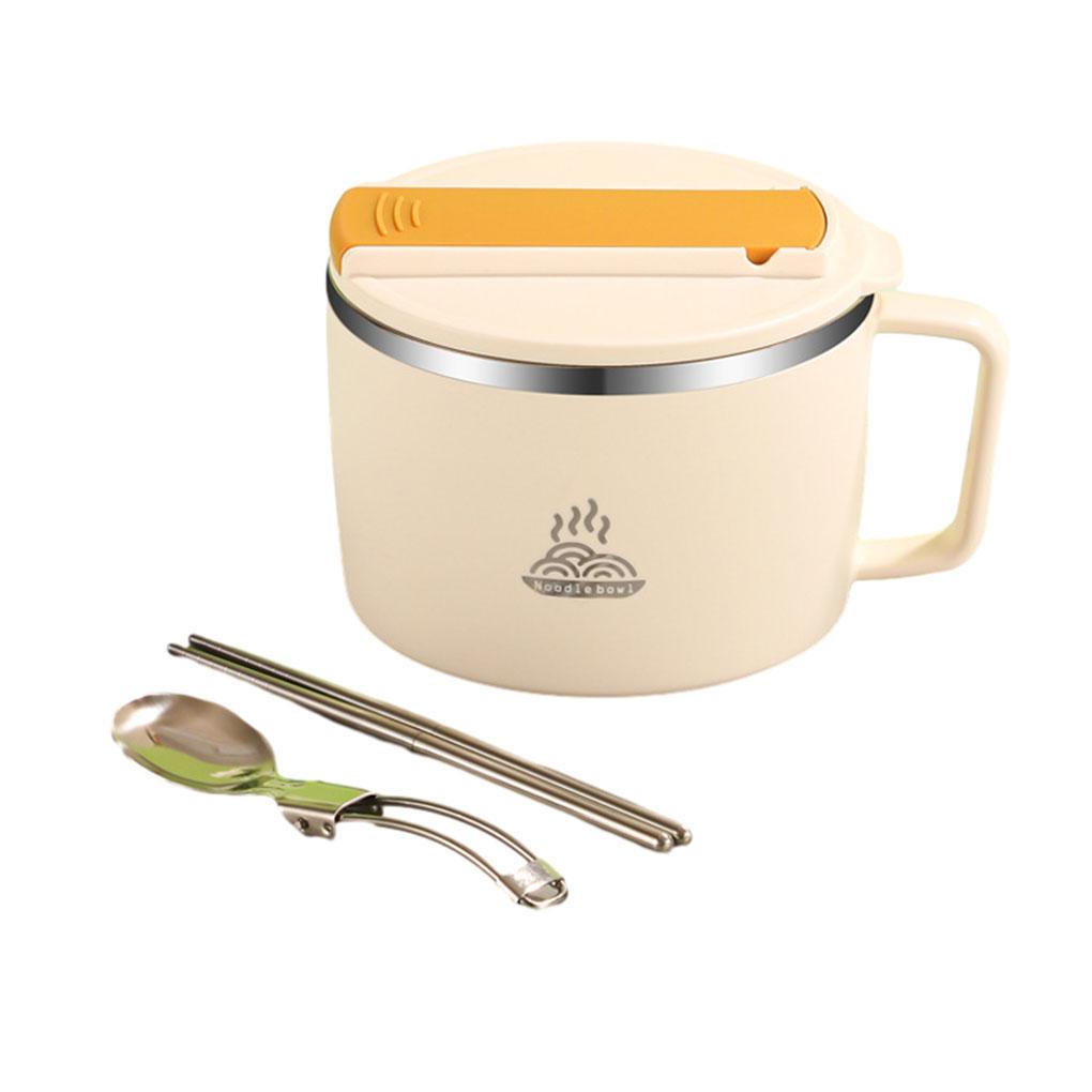 Portable Leak-Proof Sealed Ramen Bowl Versatile For Any Occasion Stainless Steel Ramen Bowl With Lid
Portable Leak-Proof Sealed Ramen Bowl Versatile For Any Occasion Stainless Steel Ramen Bowl With Lid