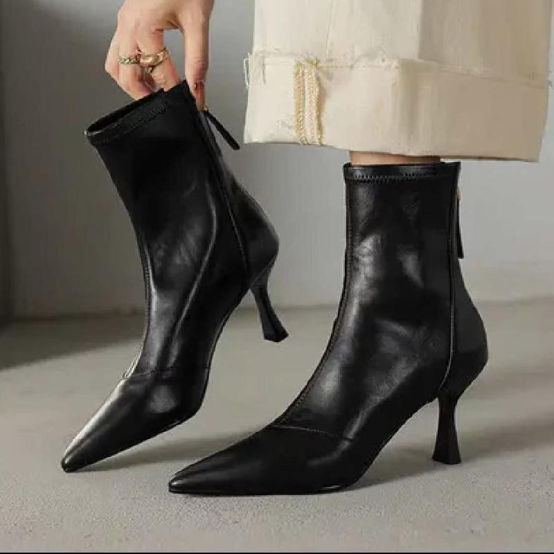 Bow Sexy High Heels Ankle Women s Boots Fashion Pointed Toe Shoes Winter Pumps Fashion Elegant Dress Stilettos Mujer Botas 42
Bow Sexy High Heels Ankle Women s Boots Fashion Pointed Toe Shoes Winter Pumps Fashion Elegant Dress Stilettos Mujer Botas 42