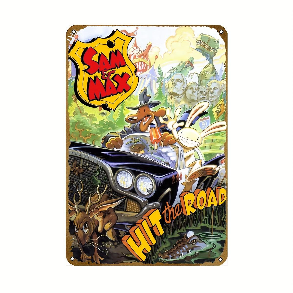 Room Decor Sam and Max Hit The Road Vintage Metal Tin Sign Gaming Wall Art Decor Retro Style Iron Plaque for Gamers Collecti aluminum 20x30cm
Room Decor Sam and Max Hit The Road Vintage Metal Tin Sign Gaming Wall Art Decor Retro Style Iron Plaque for Gamers Collecti aluminum 20x30cm