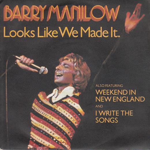 7inch Record BARRY MANILOW Looks Like We Made It ARISTA120 ARISTA 1976 UK Pop Used
7inch Record BARRY MANILOW Looks Like We Made It ARISTA120 ARISTA 1976 UK Pop Used