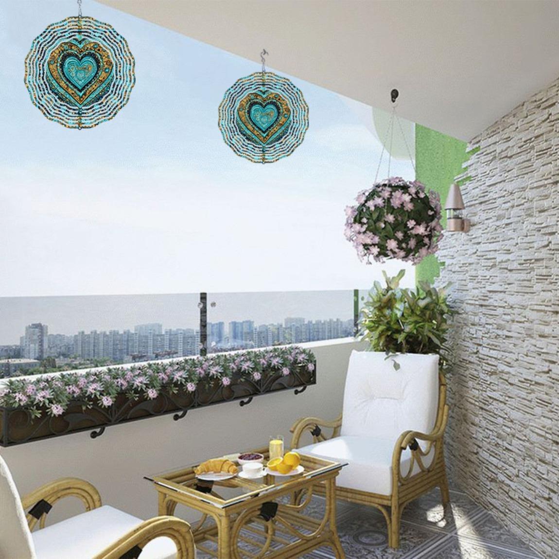 Bohemian Color Mandala Wind Spinner Outdoor Garden Decor Infinite Spinning Windmill for Home Yard Patio Thanksgiving Christmas
Bohemian Color Mandala Wind Spinner Outdoor Garden Decor Infinite Spinning Windmill for Home Yard Patio Thanksgiving Christmas