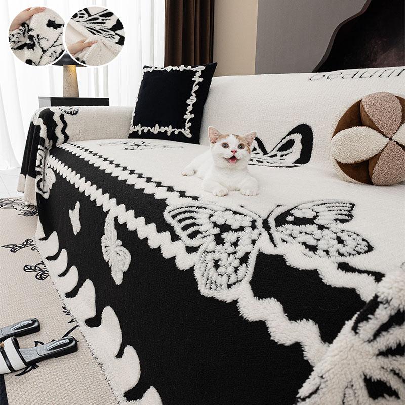 1PC-French style Shu Mianrong butterfly sofa towel cover cloth, anti slip and dirt resistant, machine washable sofa towel 180X130cm
1PC-French style Shu Mianrong butterfly sofa towel cover cloth, anti slip and dirt resistant, machine washable sofa towel 180X130cm