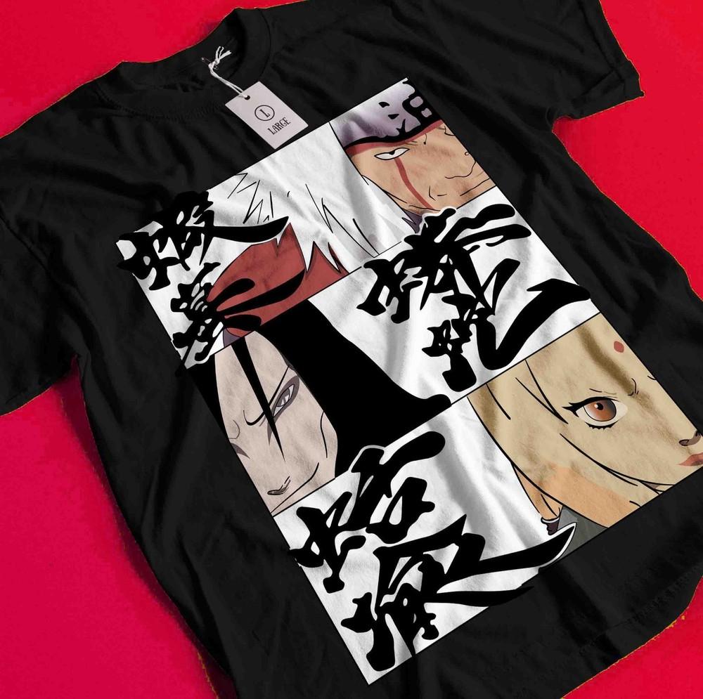 Jiraya Shirt Naruto Tshirt Tsunade T-Shirt Orochimaru Tee Kakashi Itachi Madara BB1258 M
Jiraya Shirt Naruto Tshirt Tsunade T-Shirt Orochimaru Tee Kakashi Itachi Madara BB1258 M